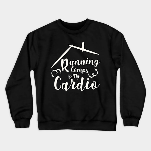 Running Comps Is My Cardio T-Shirt Real Estate Agent Realtor Crewneck Sweatshirt by blimbercornbread